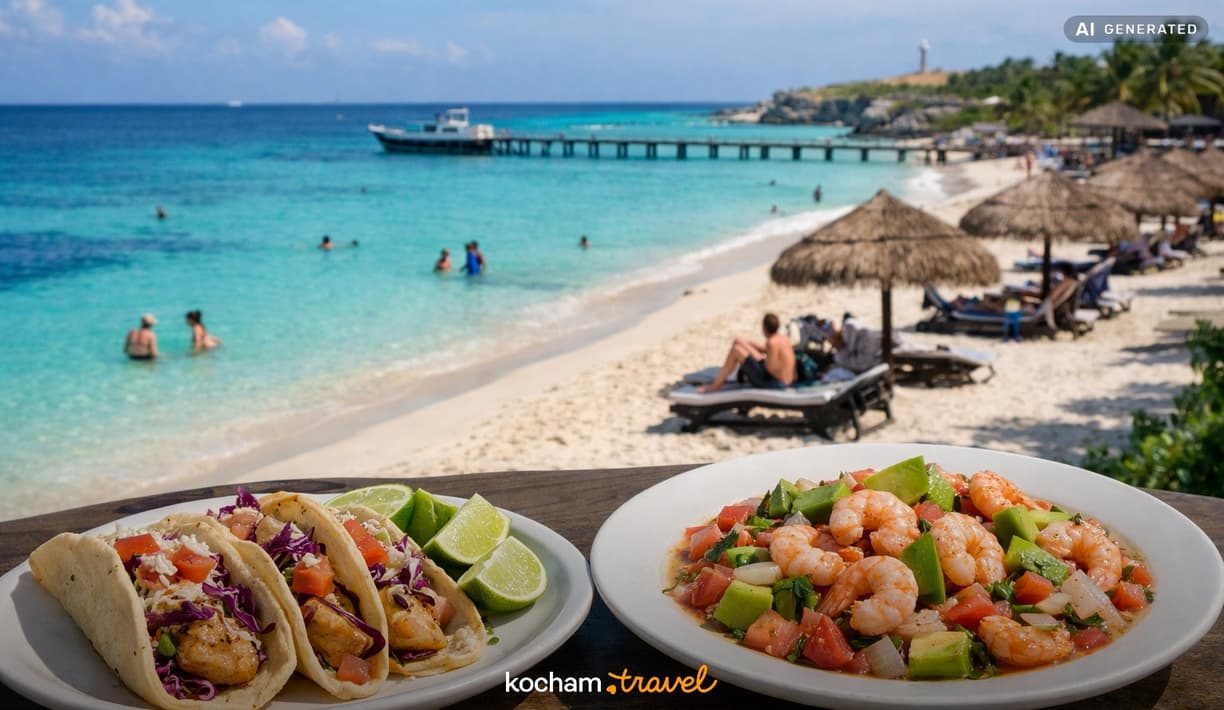 Ilustracja do tematu: Gotowy plan podróży: wyjazd do Meksyku na Isla Mujeres na 7 dni z idealnymi proporcjami zwiedzania, jedzenia i odpoczynku