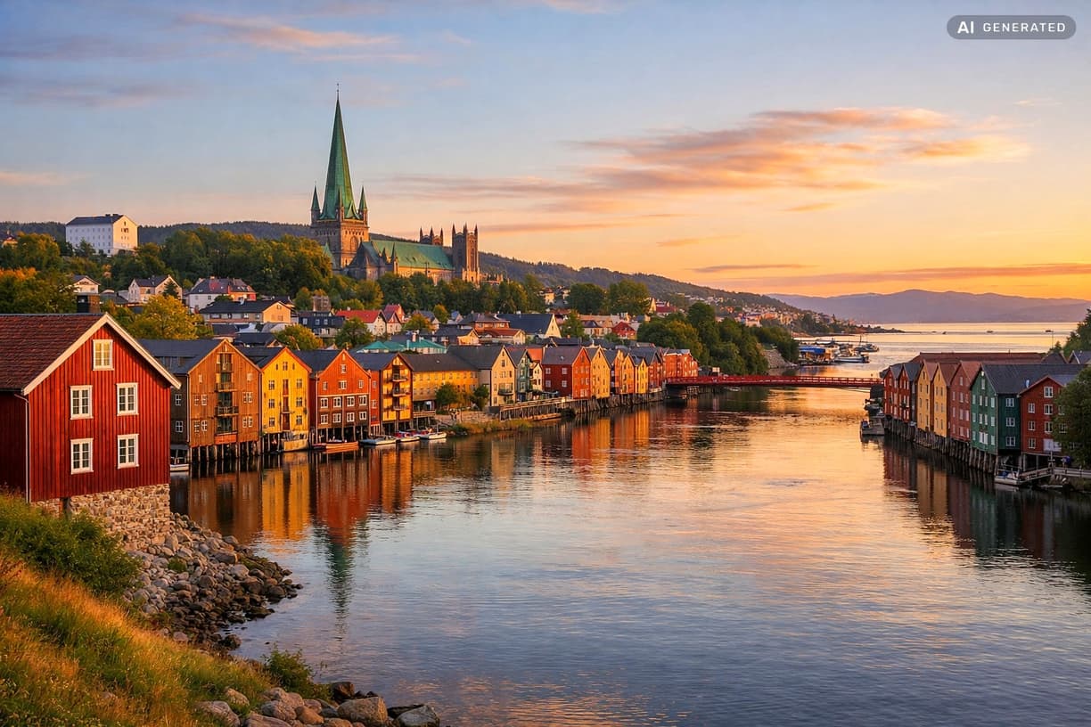 Szukasz idealnego noclegu w Trondheim? w Trondheim