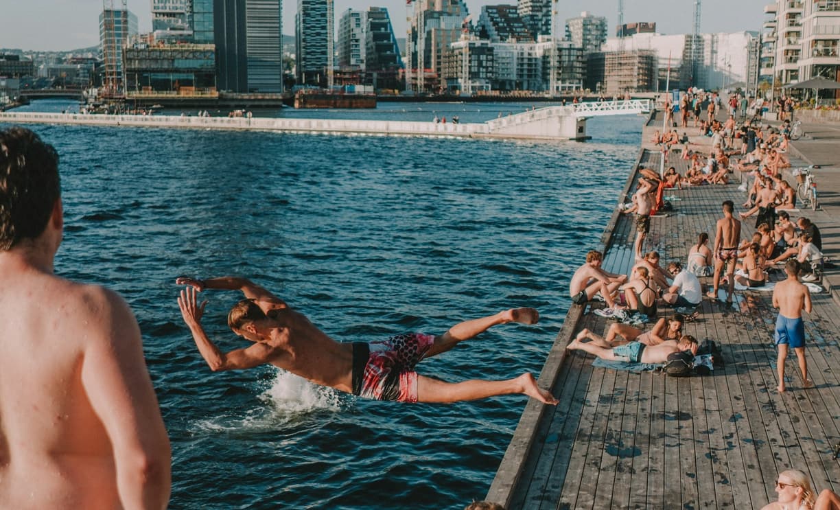 Plaże i kąpieliska w Oslo: Gdzie popływać w fiordzie Oslofjord?