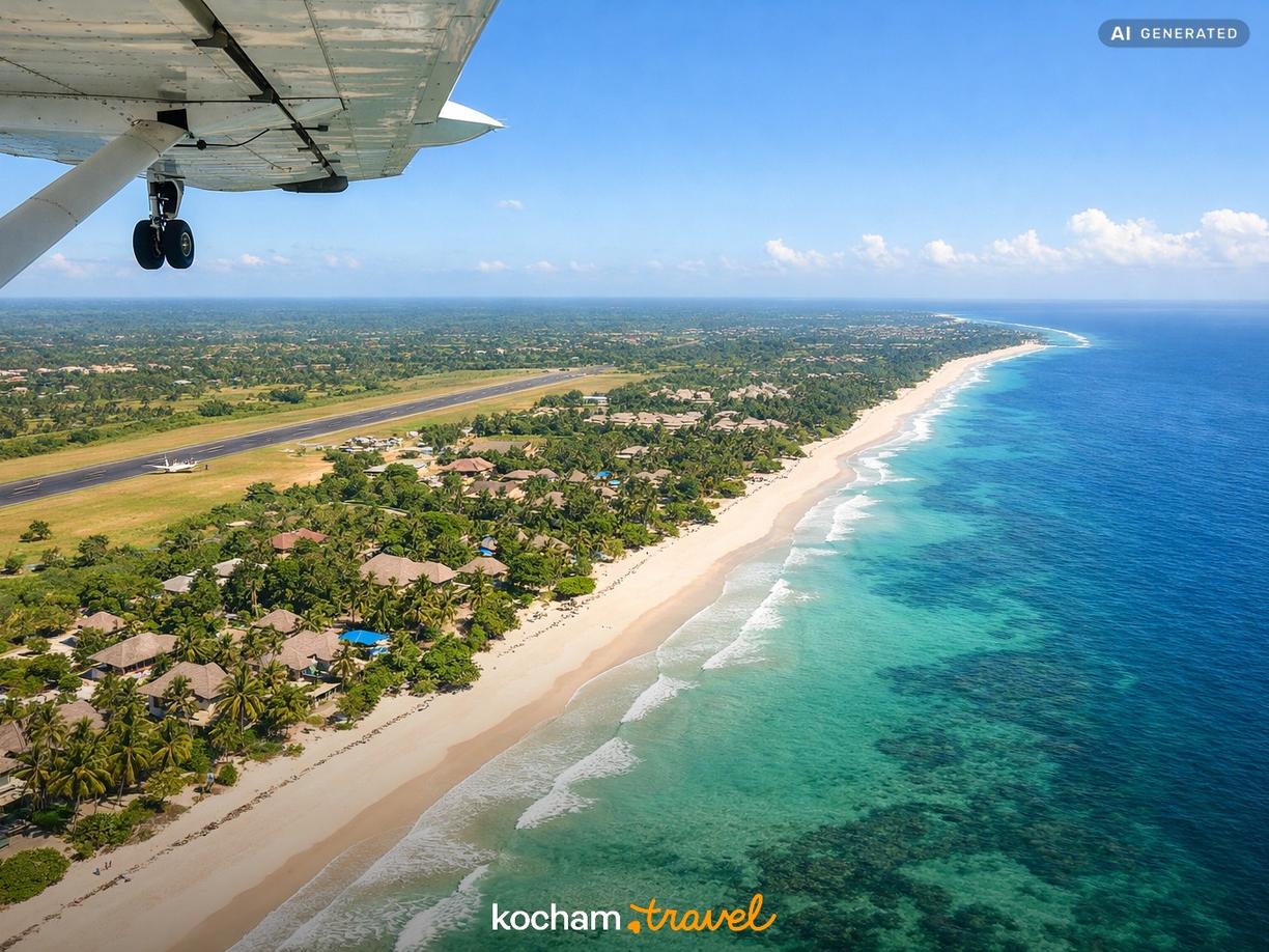 Loty do Diani Beach – jak uniknąć Mombasy? w Diani Beach