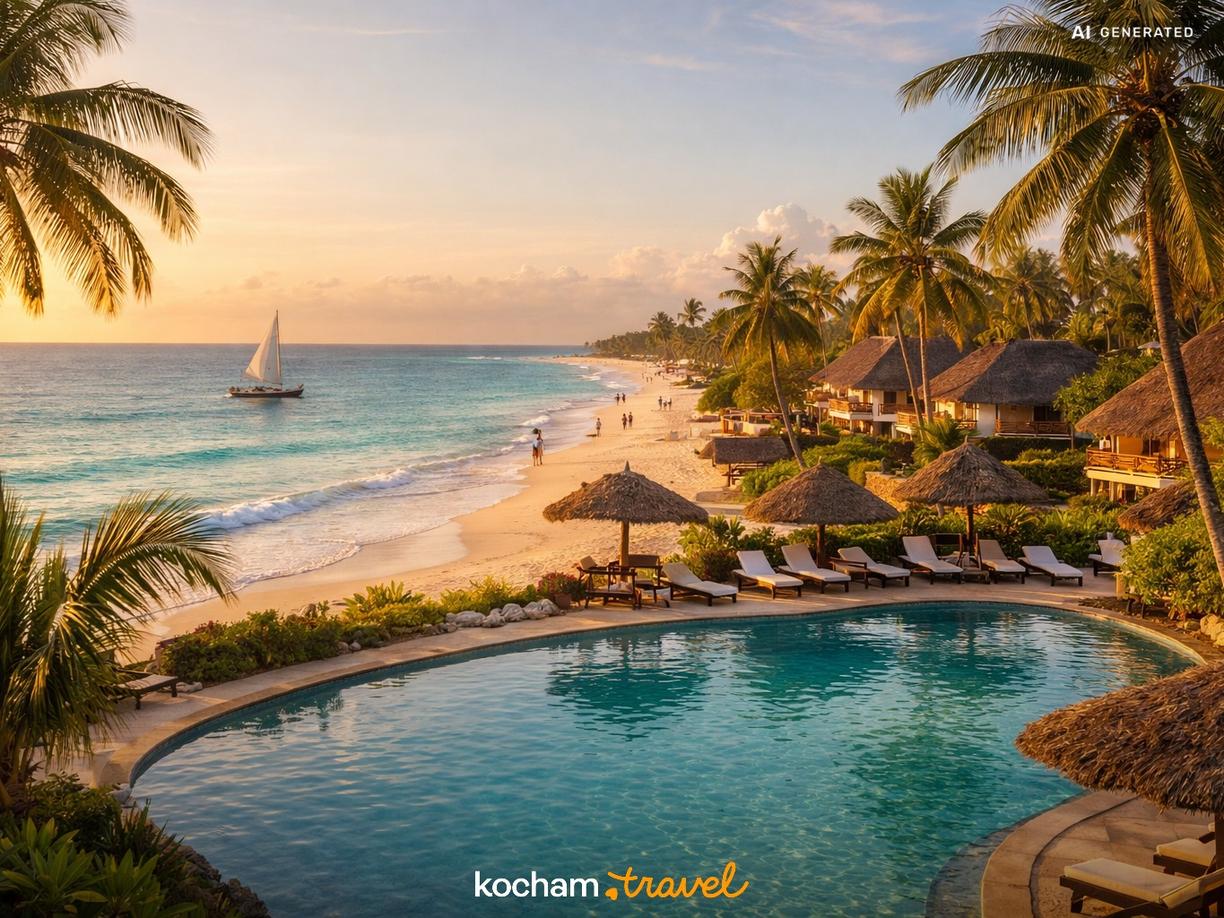 Diani Beach czy Mombasa – co wybrać po safari? w Diani Beach