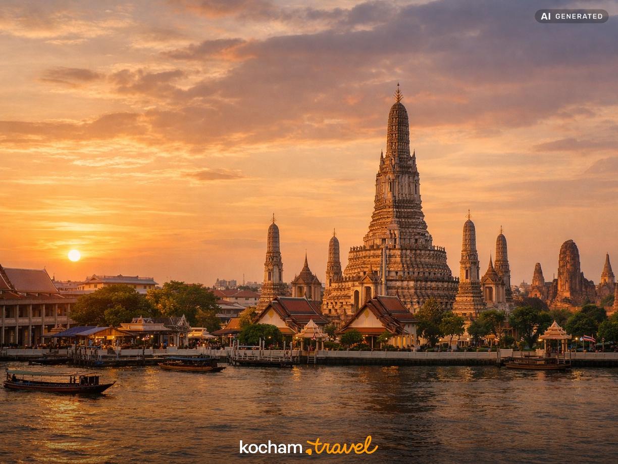 Dzień 1-3: Tętniący życiem Bangkok i historyczna Ayutthaya w Azja