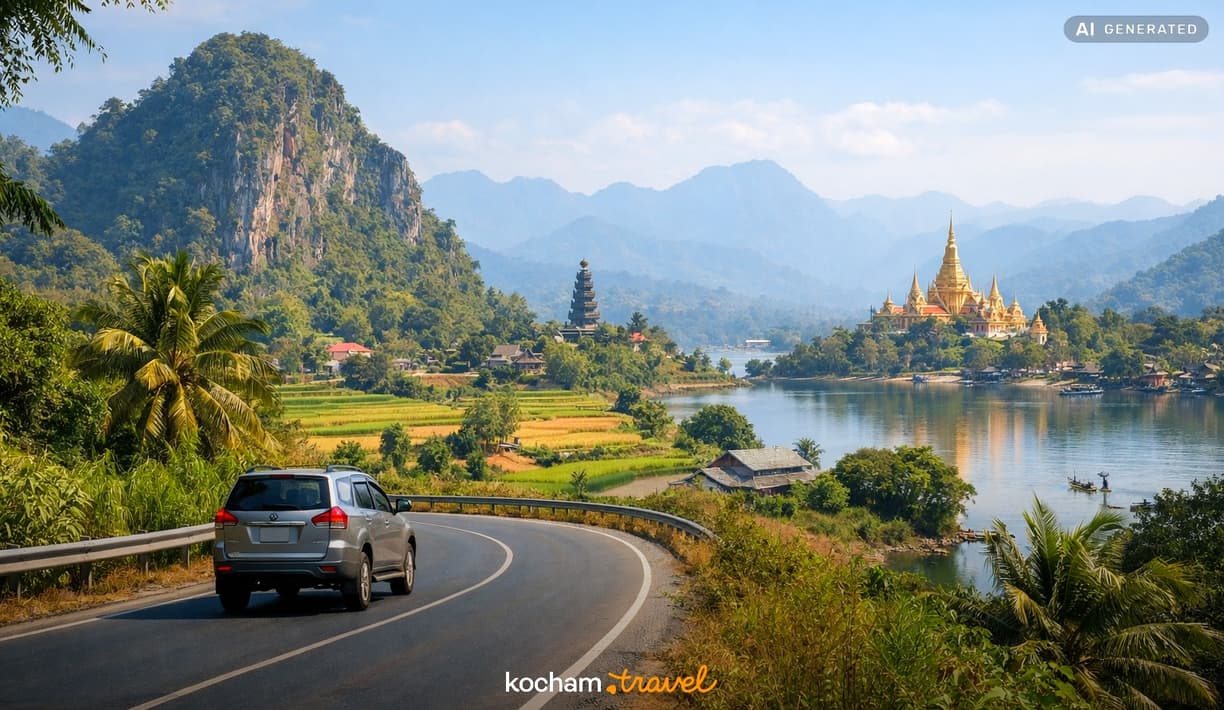 Ilustracja do tematu: Jak ułożyć road trip po Azji? Trasa na 10 dni