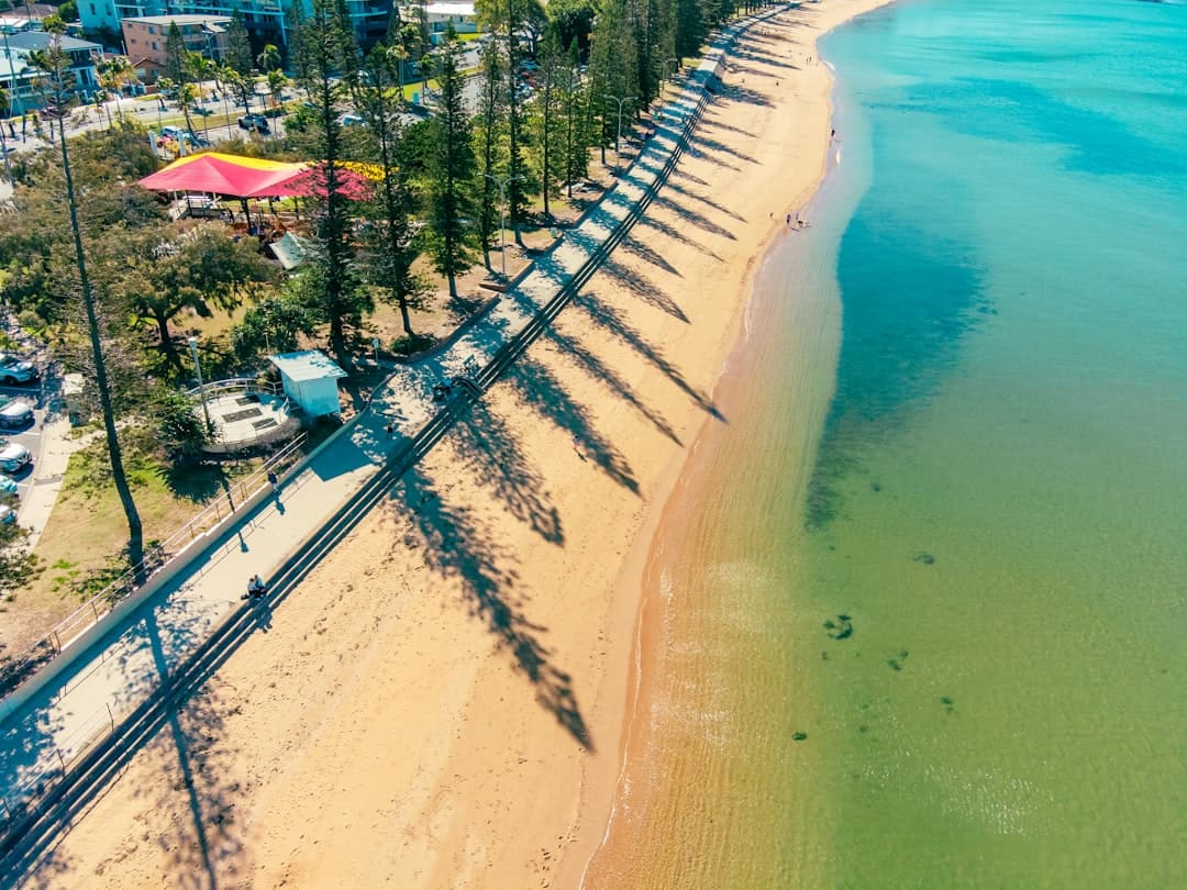 Piękny hotel na plaży w Brisbane