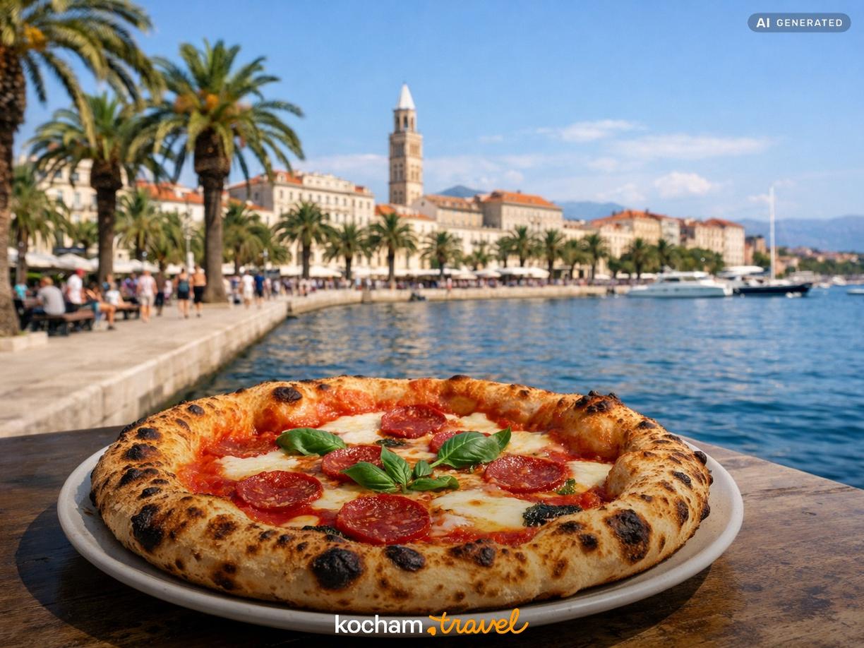 Bokamorra Haute Couture Pizza – włoskie smaki nad Adriatykiem w Split
