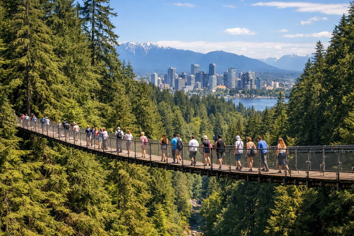 Masz pytania dotyczące planowania podróży do Vancouver? w Vancouver