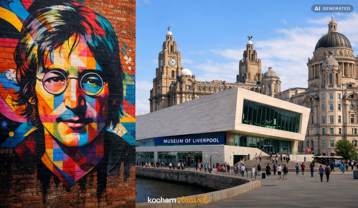 Ilustracja do tematu: City break z Warszawy: Liverpool - artystyczne oblicze Wielkiej Brytanii i darmowe muzea