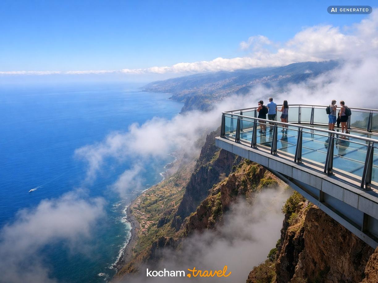 Cabo Girão: Spacer w chmurach w Funchal