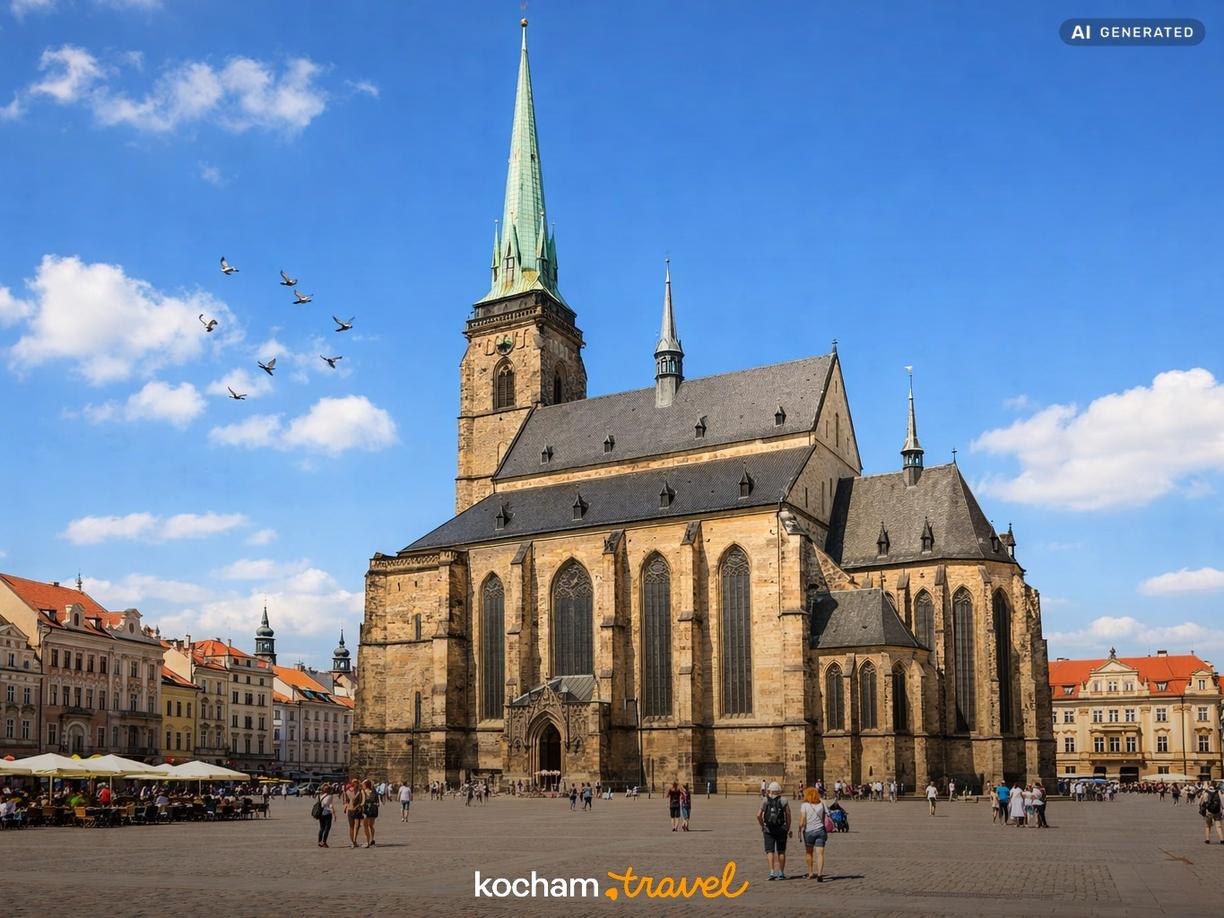Największe atrakcje w centrum Pilzna w Pilzno