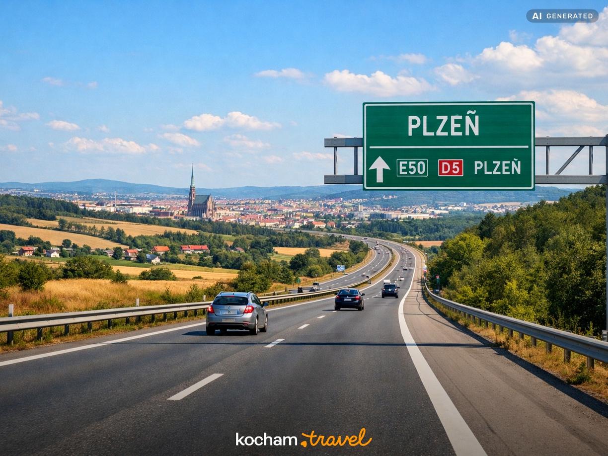 Dojazd i transport do Kraju Pilzneńskiego w Pilzno