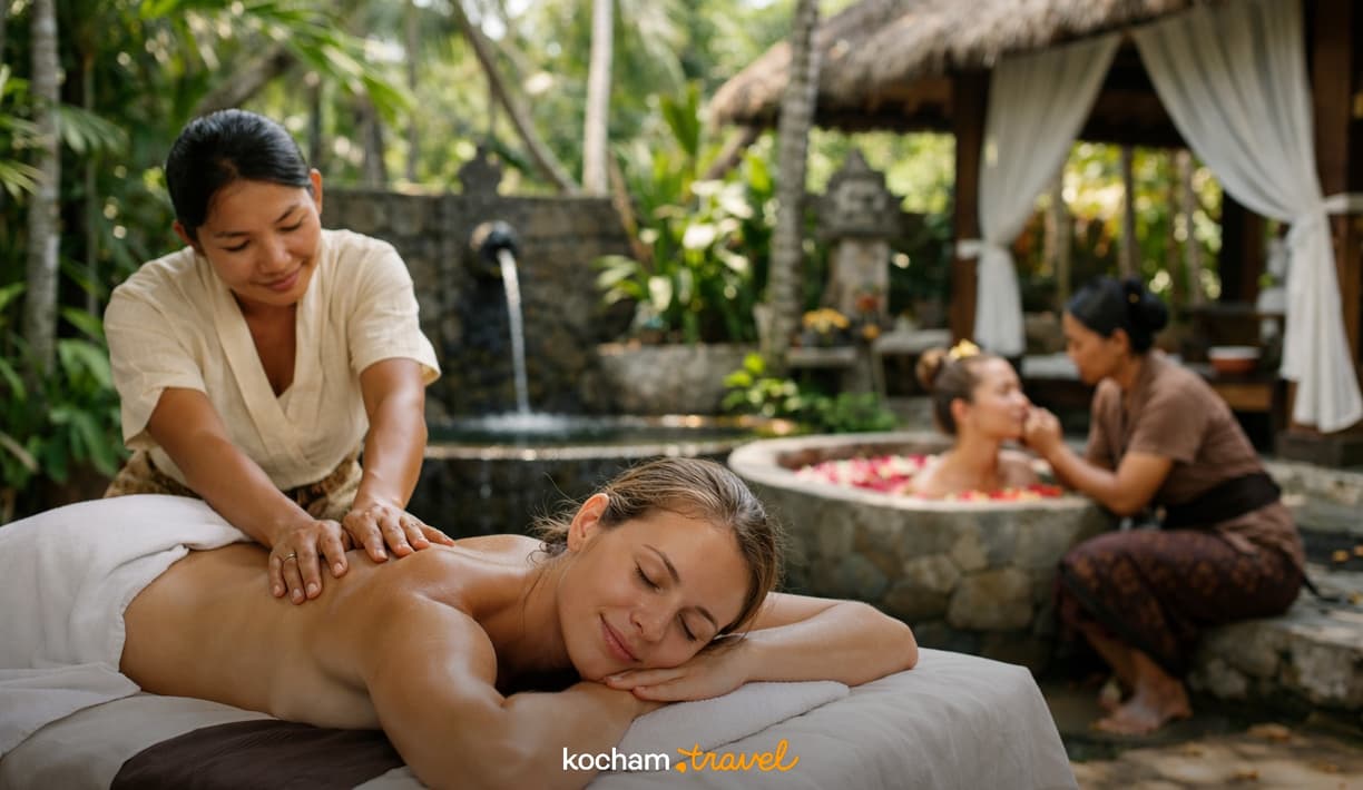 Ilustracja do tematu: Indonezja. Gdzie w Kucie znaleźć relaks? Przegląd balijskich masaży i tradycyjnych spa