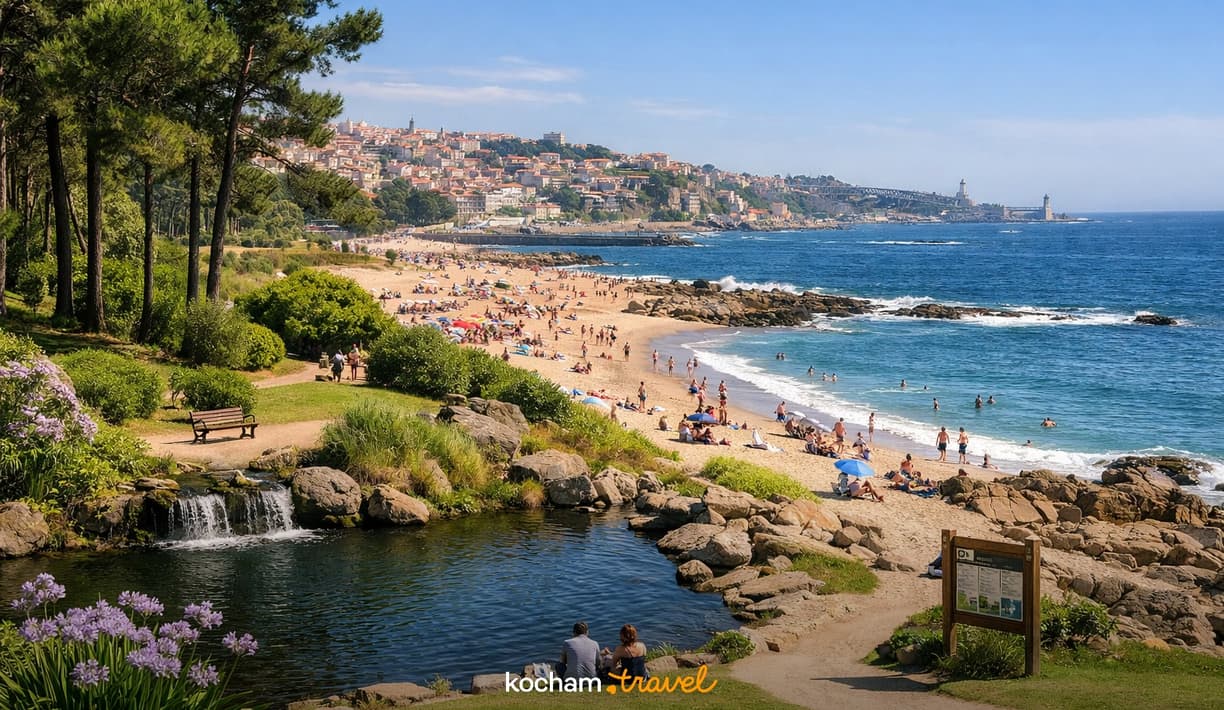 Ilustracja do tematu: City break z Warszawy: Porto - jak uciec od zgiełku? Najpiękniejsze parki i plaże w pobliżu portugalskiego miasta.