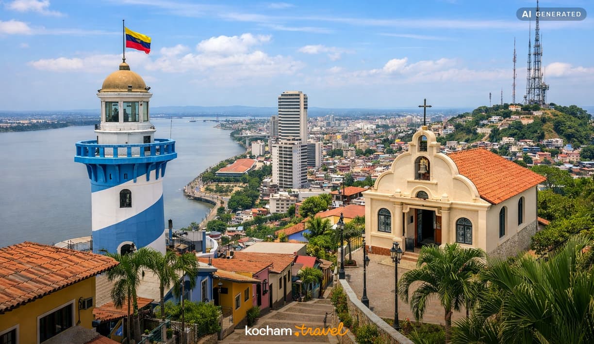 Ilustracja do tematu: Jak zaplanować wakacje do: Guayaquil, Ekwador