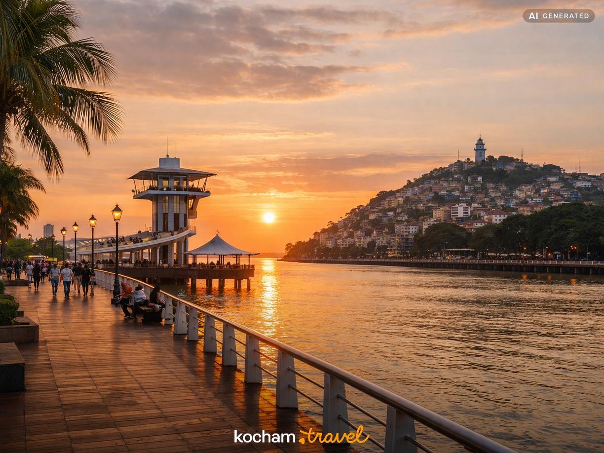 Wybór idealnego terminu na wakacje w Guayaquil w Guayaquil