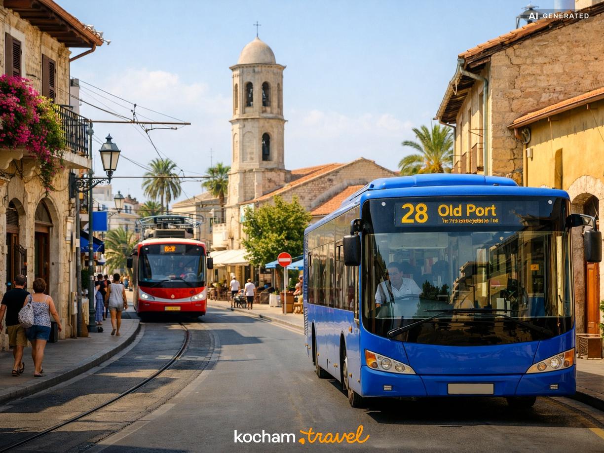 Transport publiczny: jak poruszać się po mieście? w Limassol