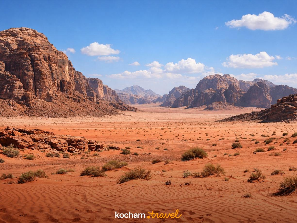 Magia pustyni Wadi Rum – Dolina Księżycowa w Akaba