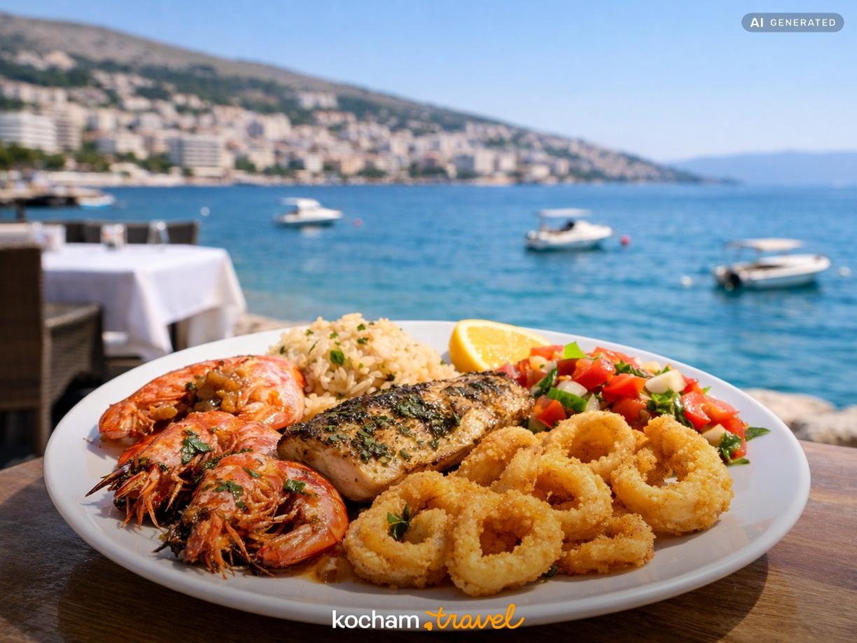 Lokalne jedzenie i restauracje w Saranda