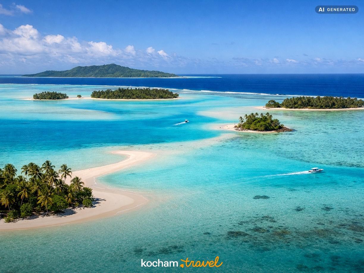 Dzień 3: Całodniowa wyprawa na atol Aitutaki w Muri Beach