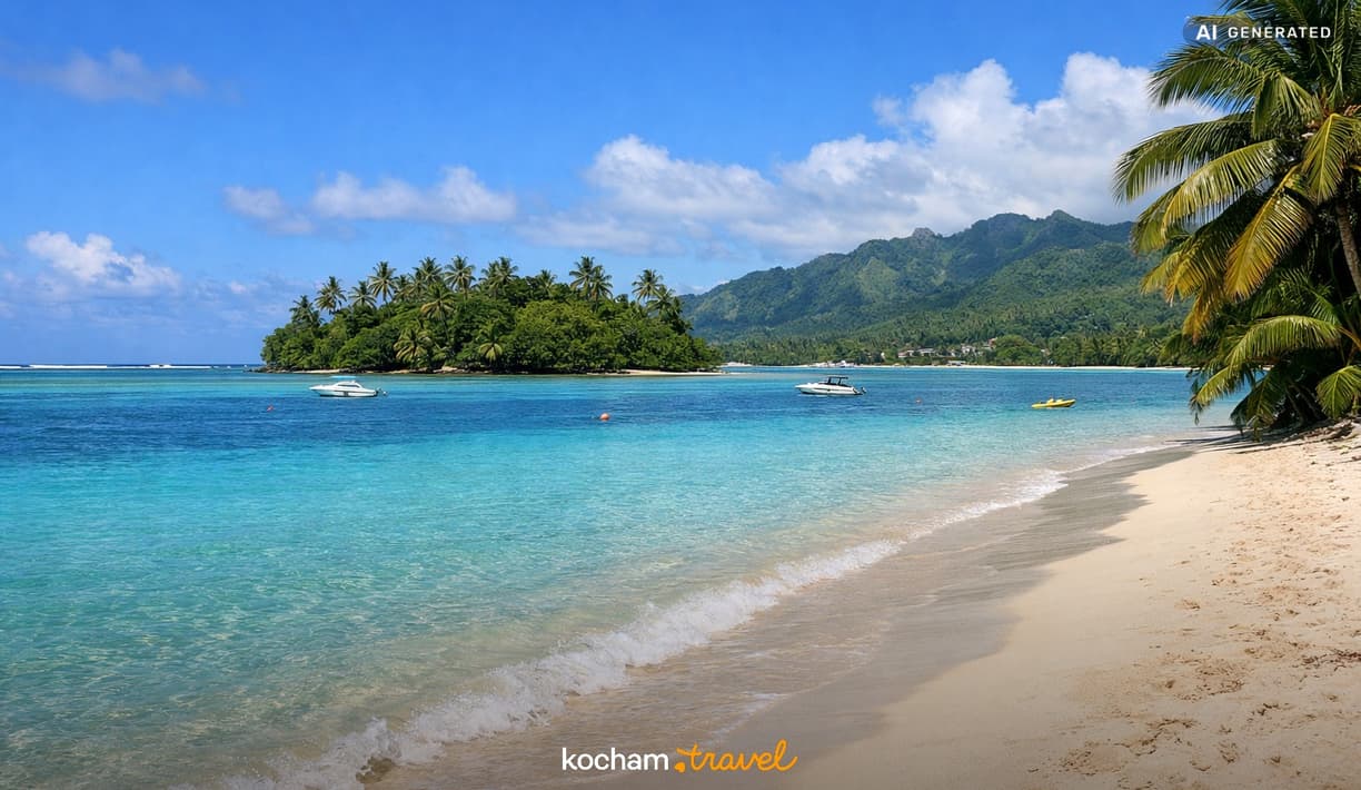 Ilustracja do tematu: Gotowy plan zwiedzania: Muri Beach, Wyspy Cooka - 3 dni