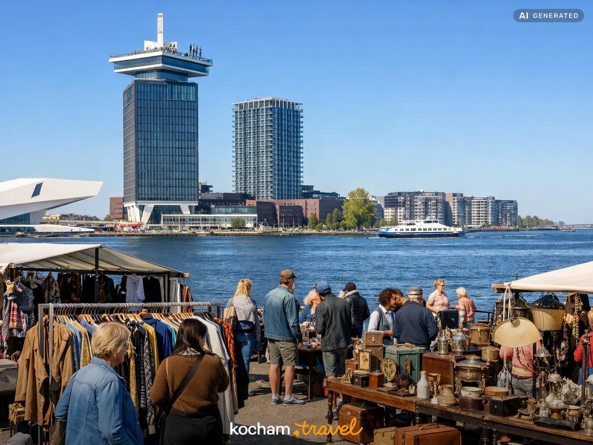 Amsterdam Północ i Wschód: Alternatywne rynki w Amsterdam