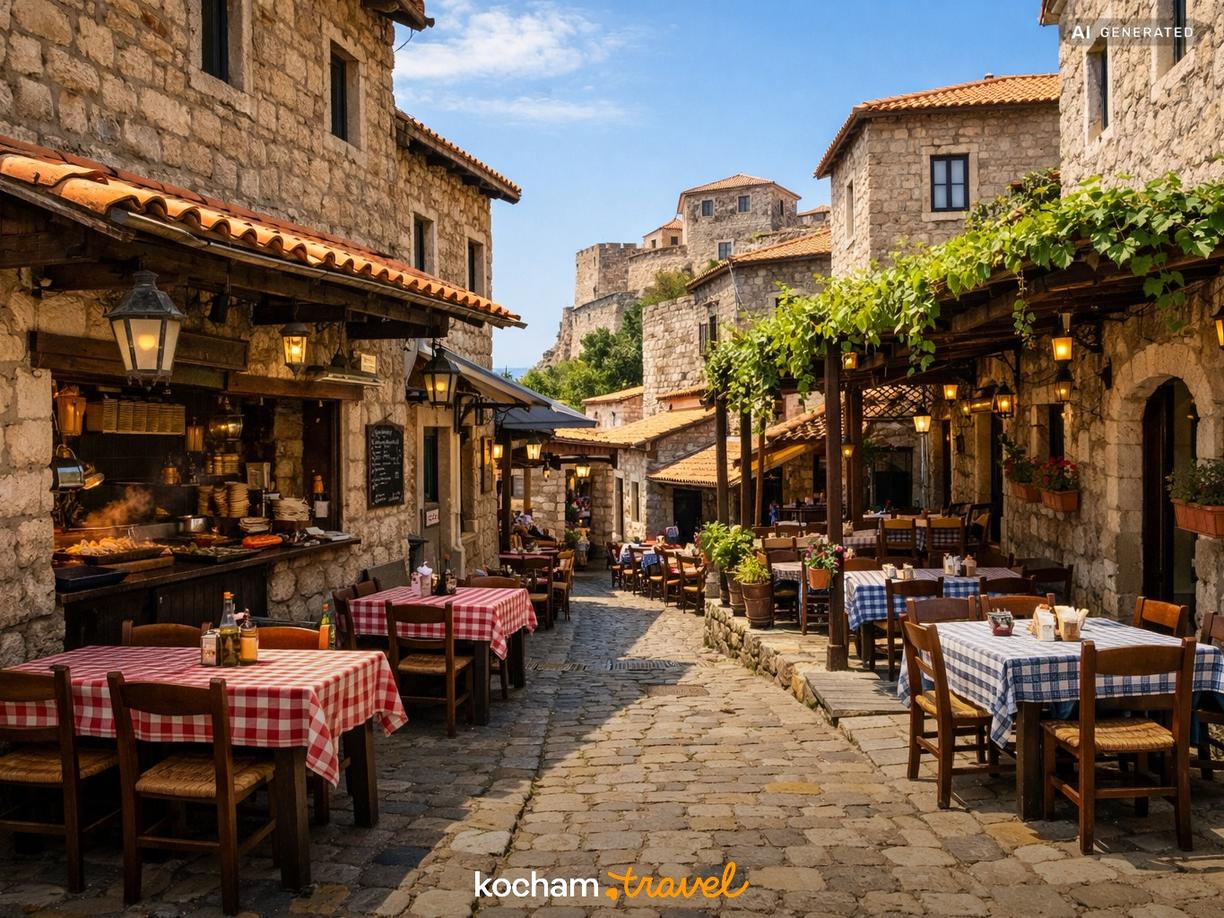 Kulinarna mapa Ulcinj: Gdzie warto szukać autentycznych smaków? w Ulcinj
