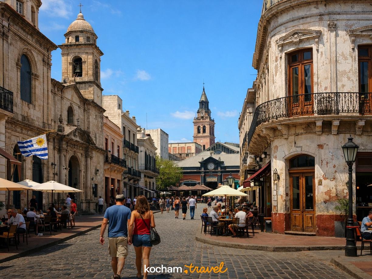 Dzień 2: Historia i kultura - od Ciudad Vieja do Mercado del Puerto w Montevideo