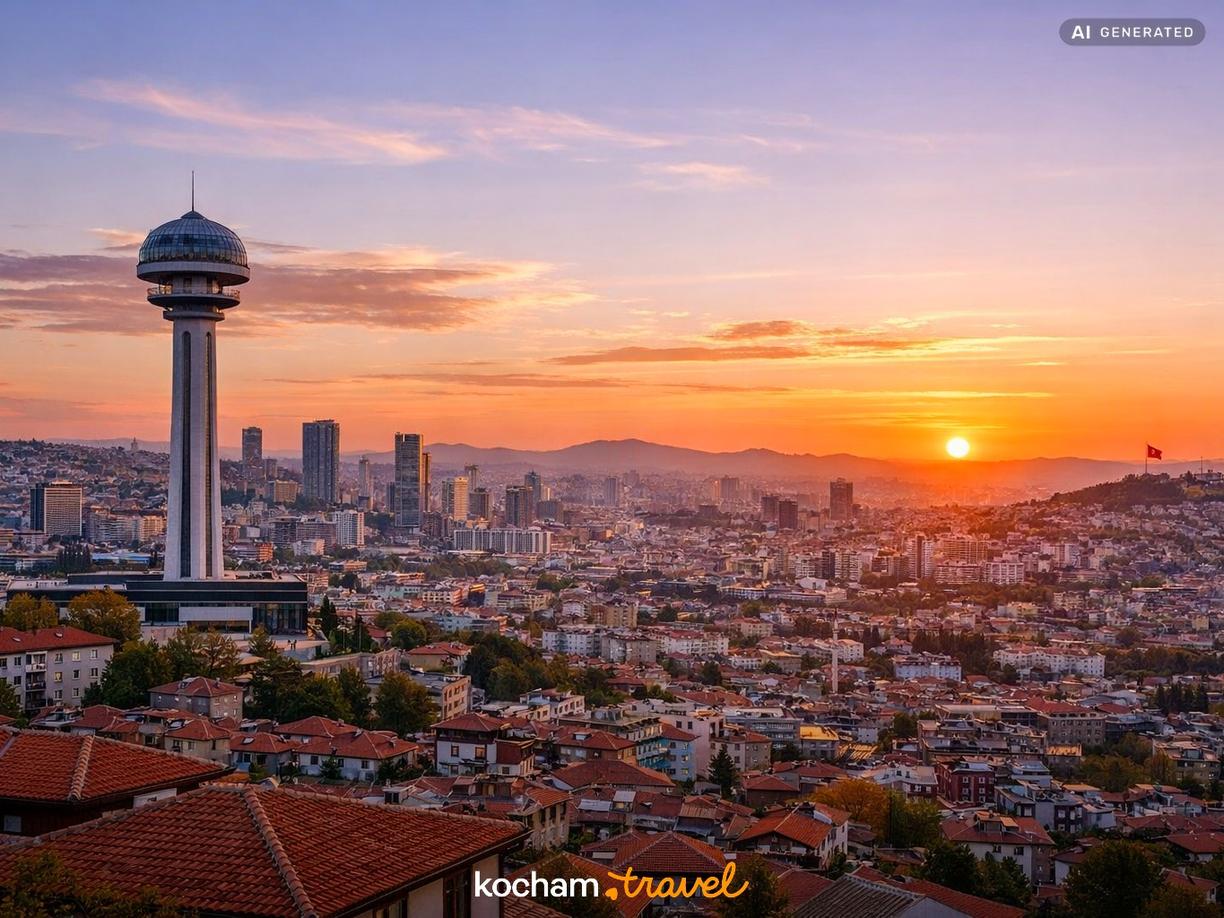 Miejsca z najpiękniejszą panoramą w Ankara