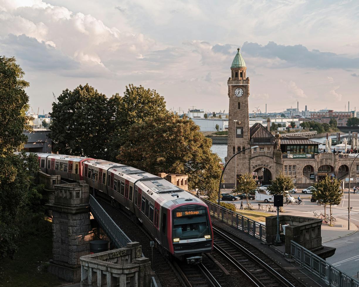 Transport publiczny w Hamburgu - autobusy i pociągi