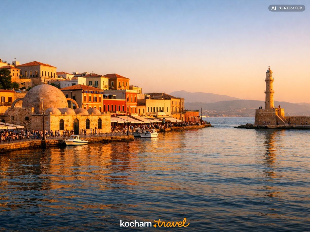 Dzień 1: Urokliwa Chania i portowe klimaty w Kreta