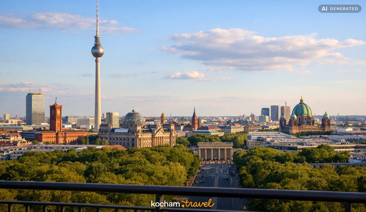 Ilustracja do tematu: Berlin: najlepsze punkty widokowe i zdjęcia?