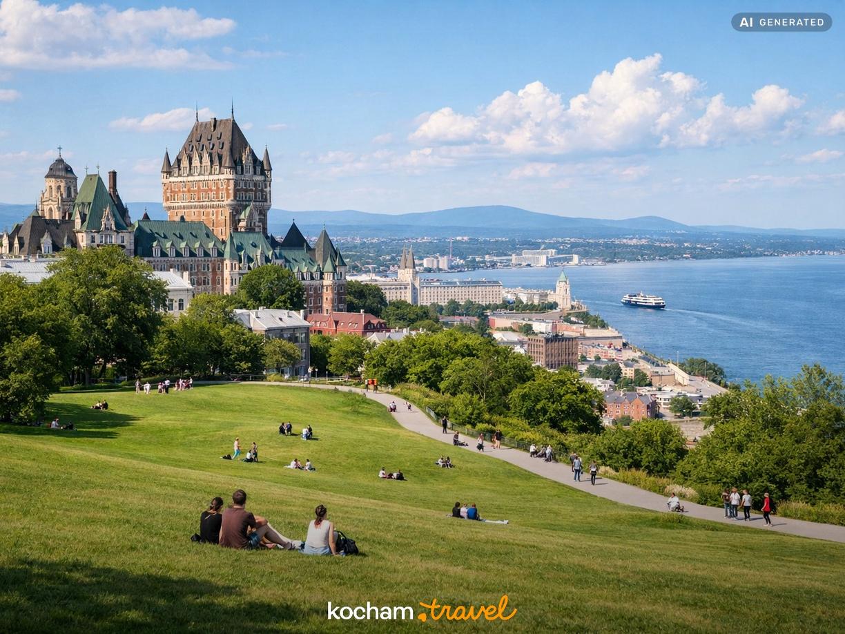 Proponowany plan zwiedzania na 3-4 dni w Quebec City
