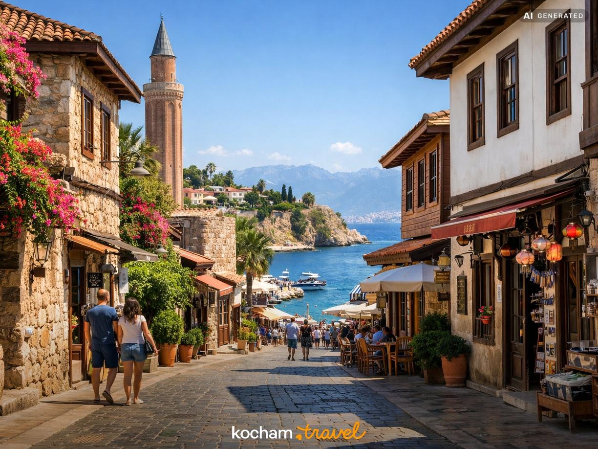 Dzień 1: Kaleiçi i zachodnie wybrzeże w Antalya