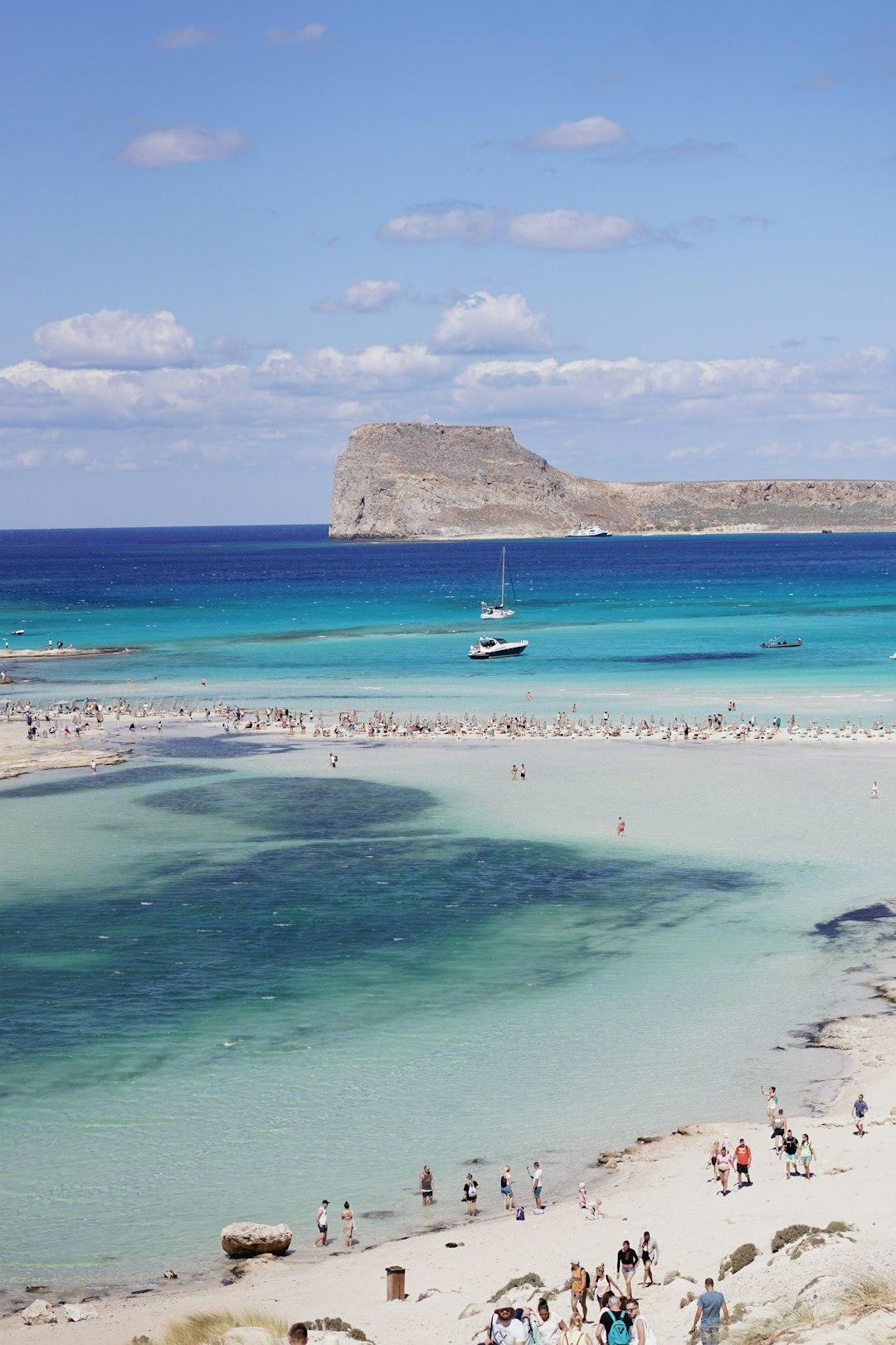 Plaża Balos ze wspaniałym krajobrazem