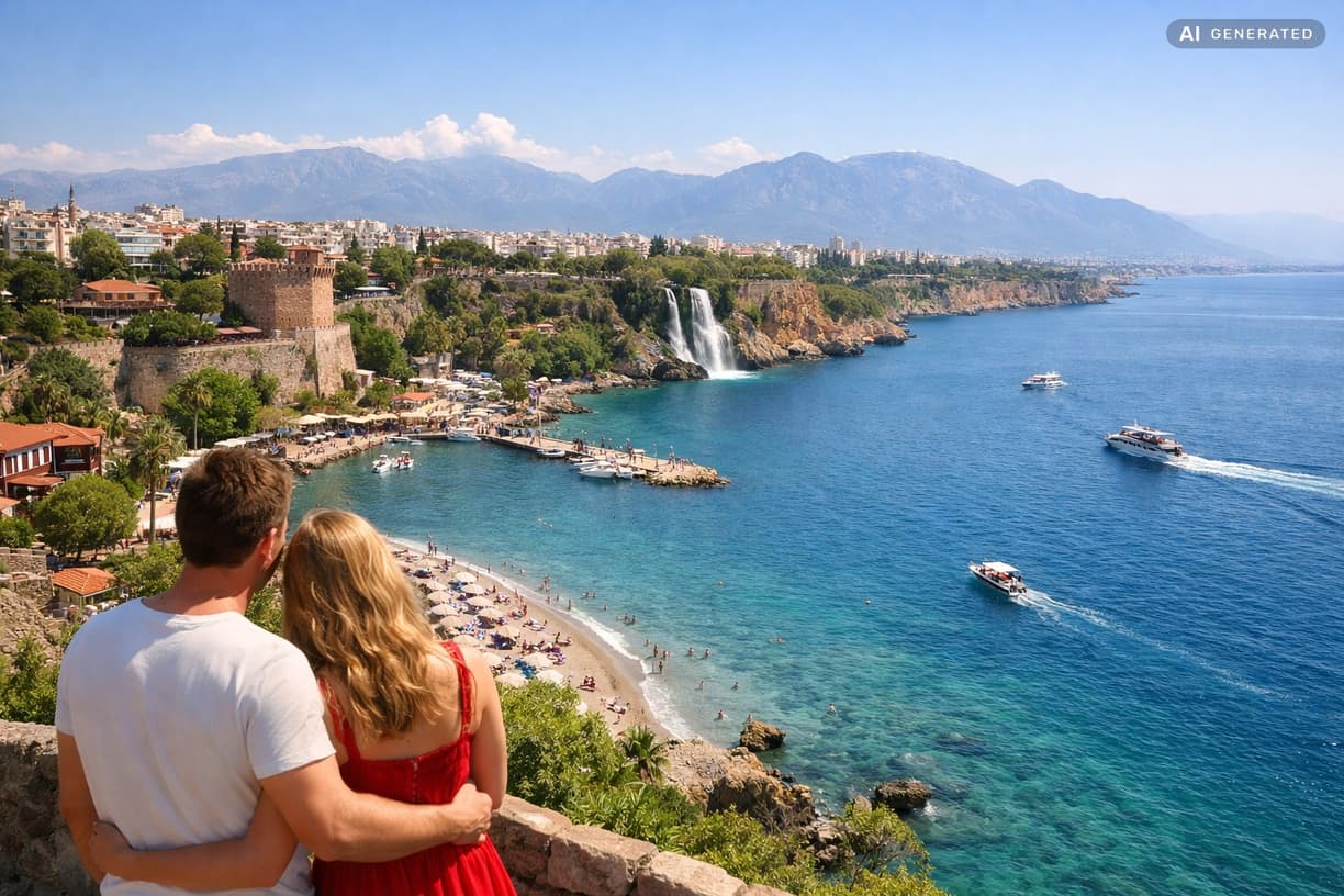 Szukasz idealnego pomysłu na wakacje we dwoje? w Antalya