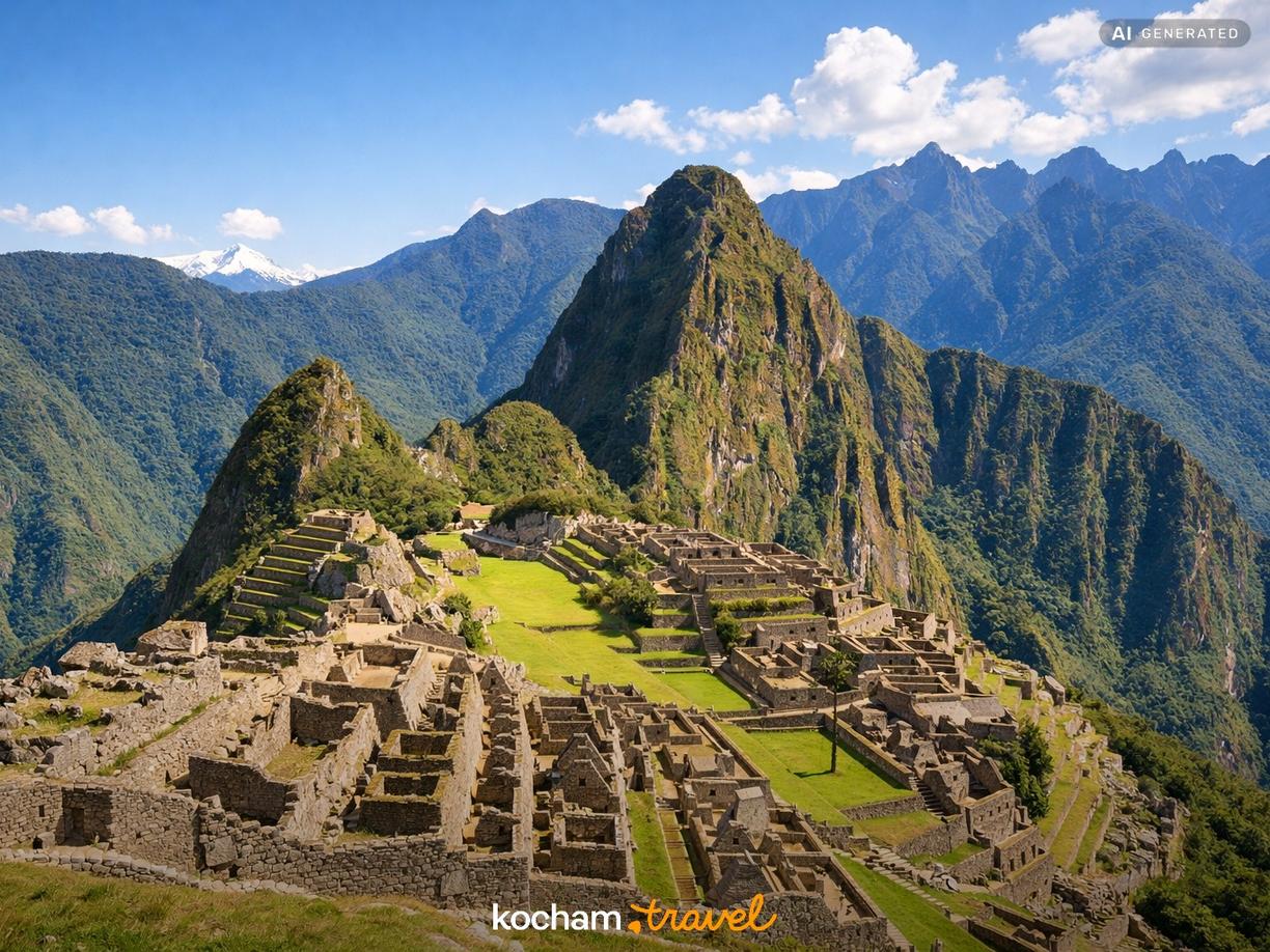 Peru bez tłumów wokół Machu Picchu w Ameryka Południowa