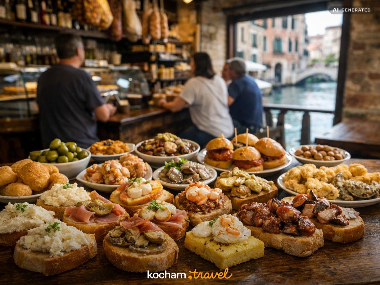Czym są weneckie bacari i cicchetti? w Wenecja