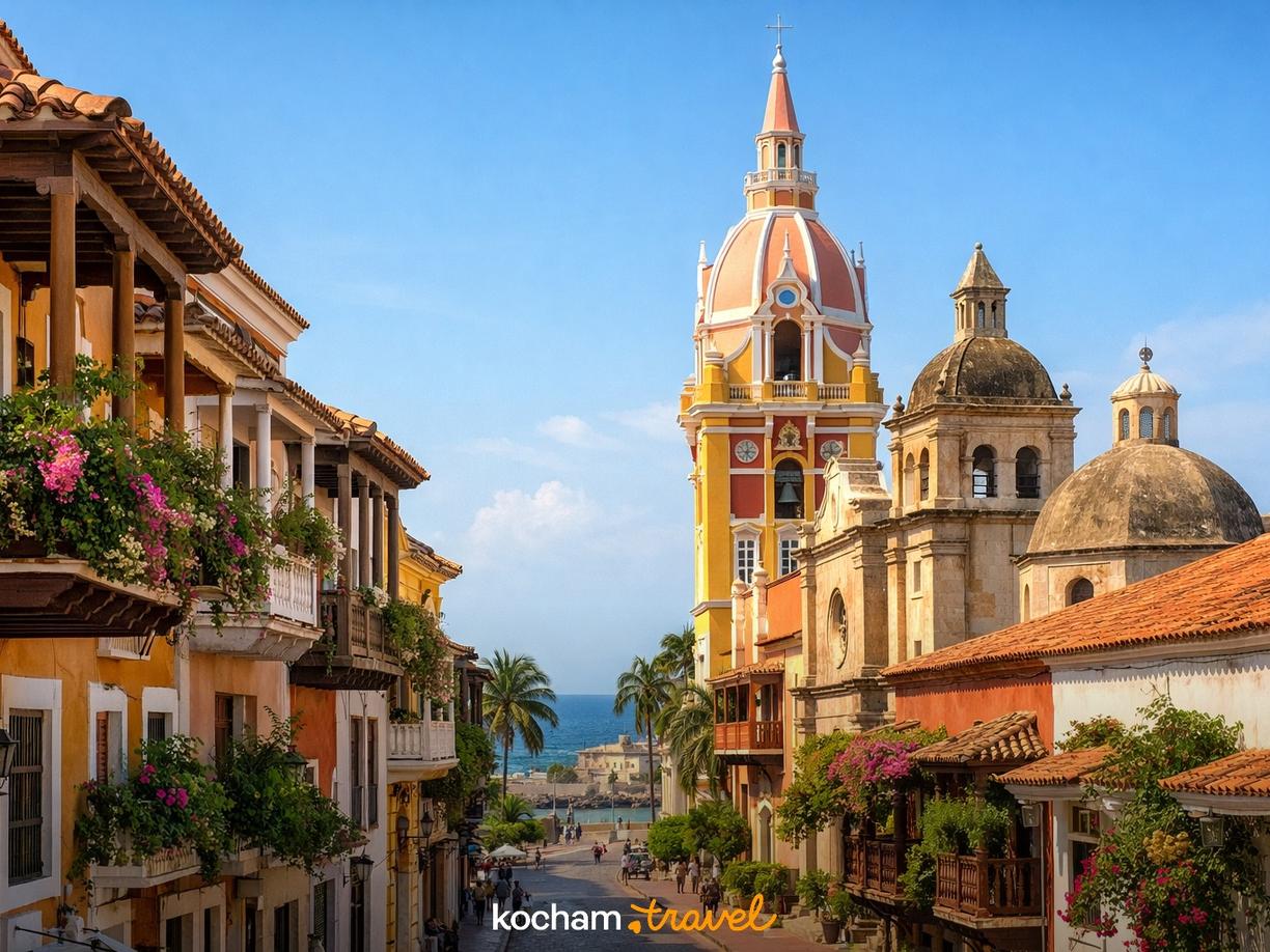 Cartagena – Karaibska Perła Kolumbii w Cartagena