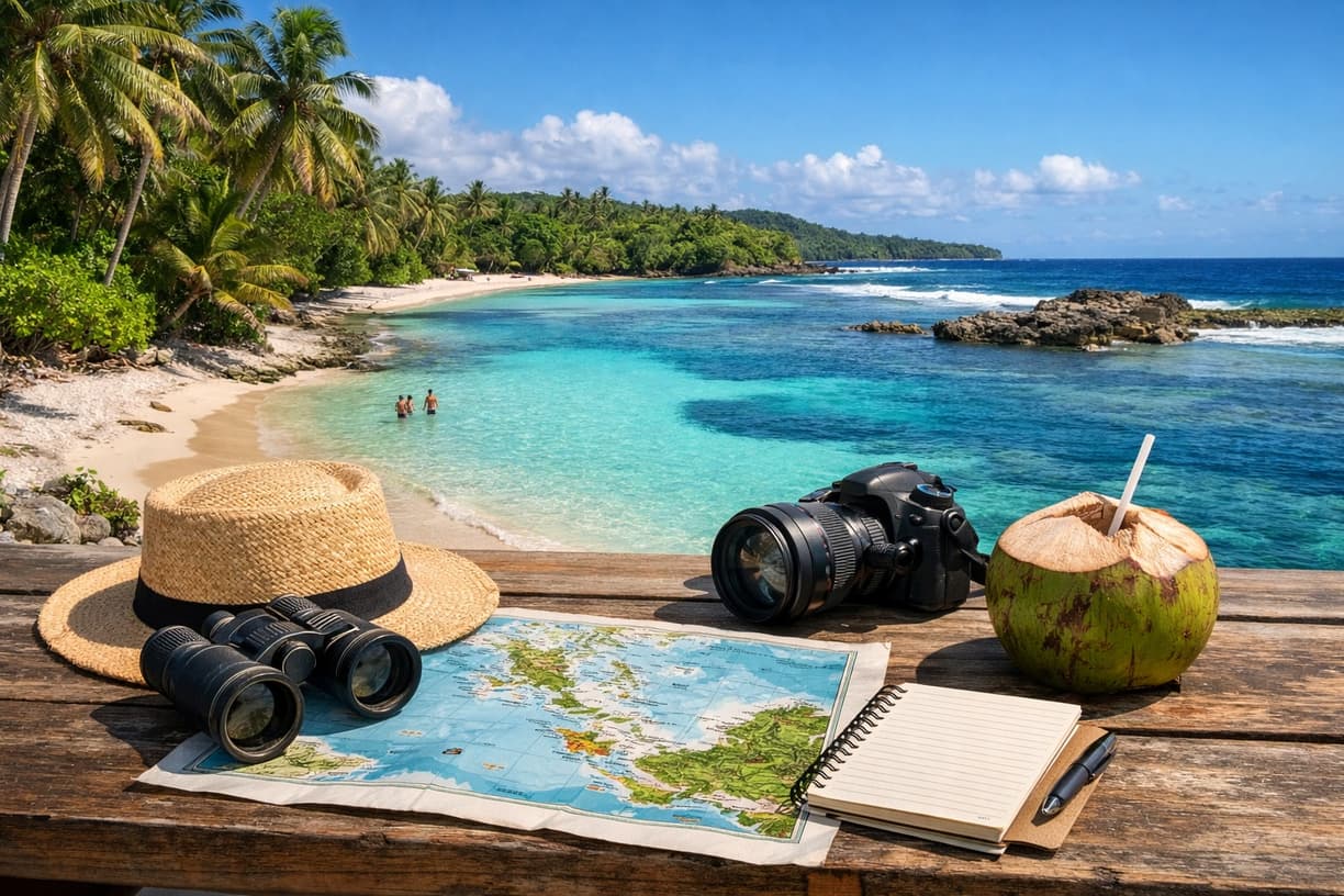 Masz pytania dotyczące podróży na Vanuatu? w Eton Beach
