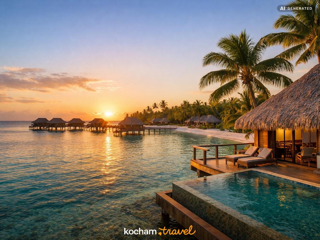 Najlepsze formy zakwaterowania na Rangiroa w Rangiroa