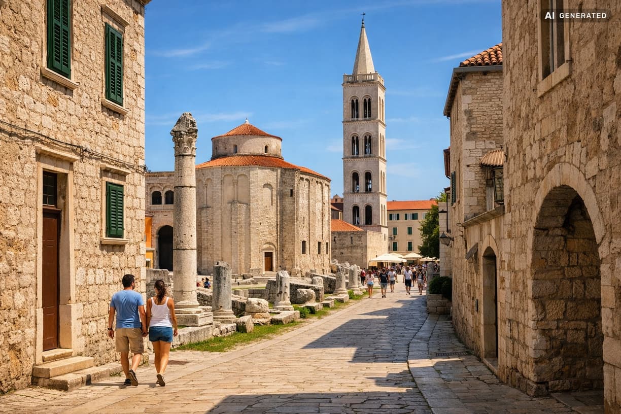 Odkrywaj Zadar w swoim tempie w Zadar