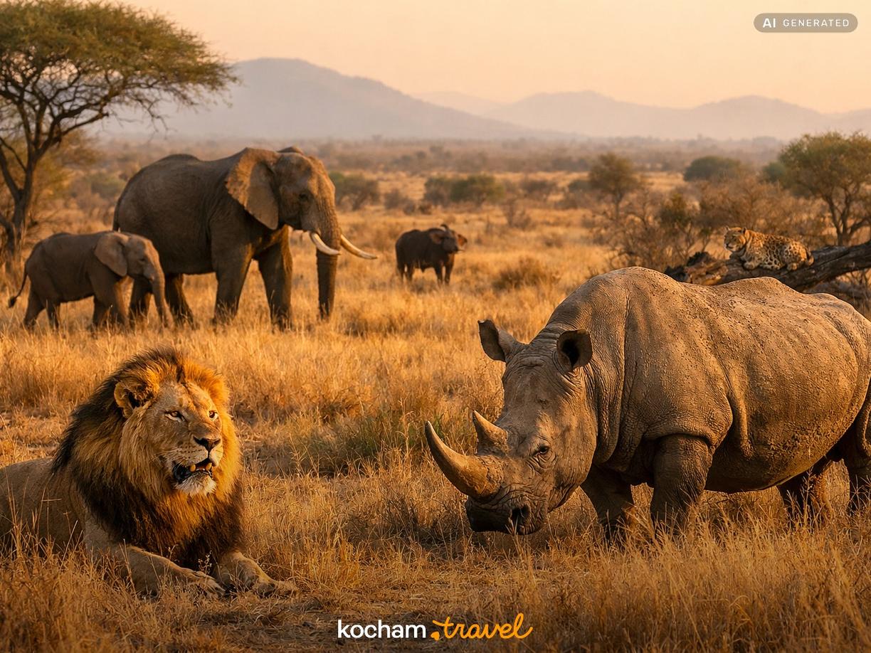 Safari i spotkanie z Wielką Piątką (Dzień 6) w Garden Route