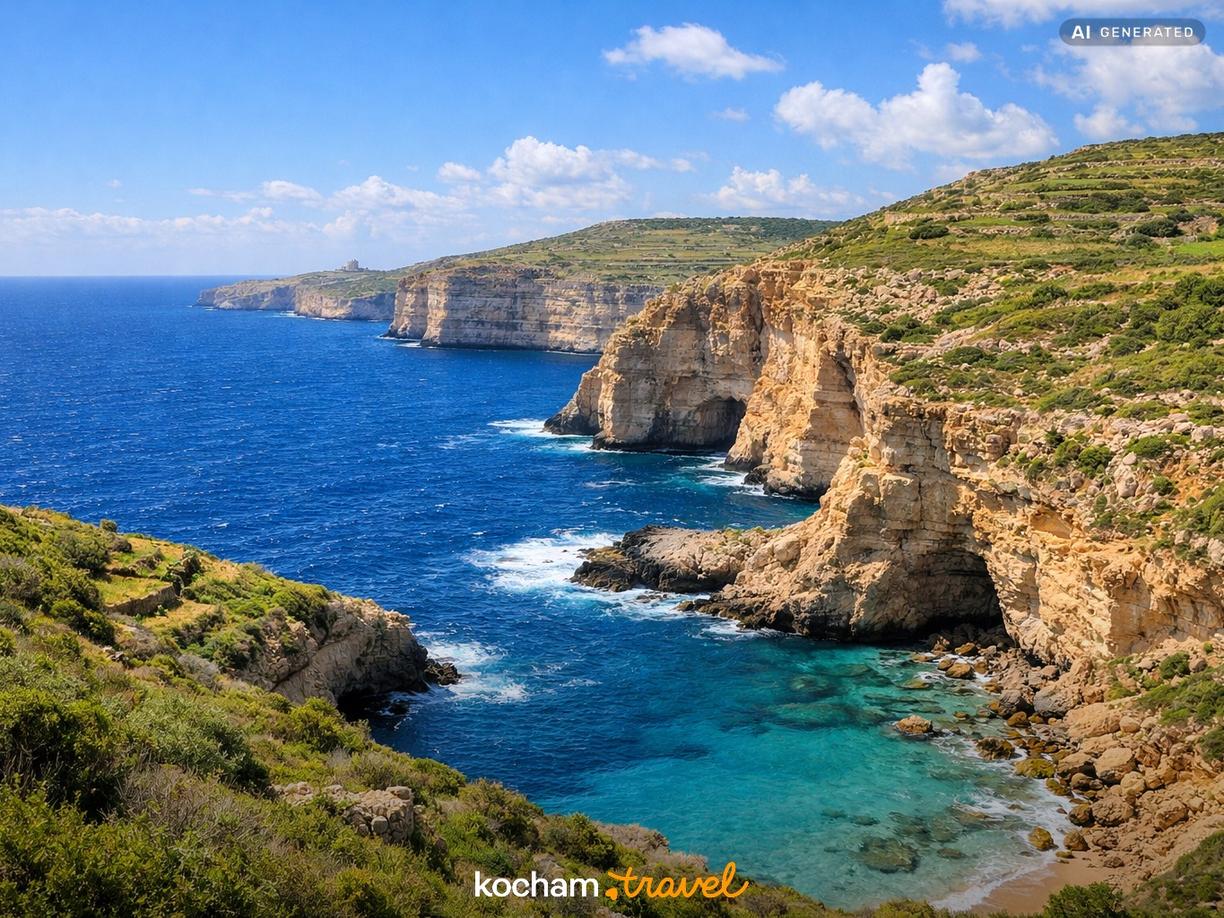 Gozo – zielona wyspa pełna naturalnych cudów w Malta