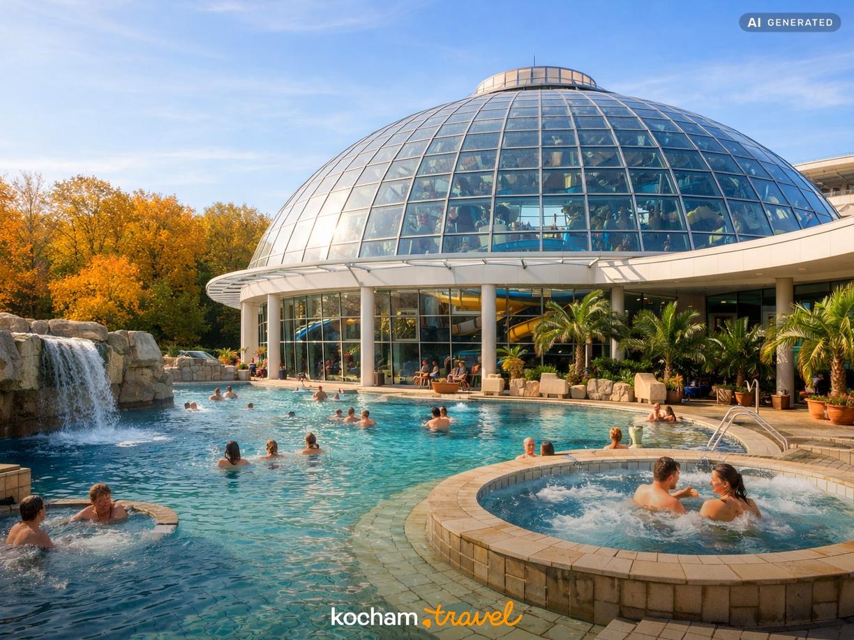 Jesienny relaks w termach: Aquaticum Spa jako główna atrakcja w Debreczyn