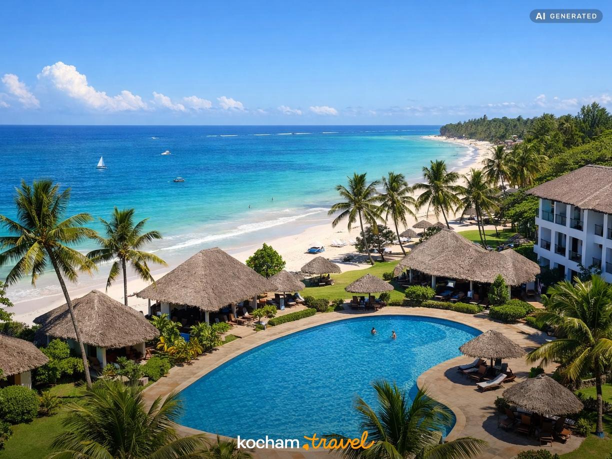 Koszty noclegów w rejonie Diani Beach w Diani Beach