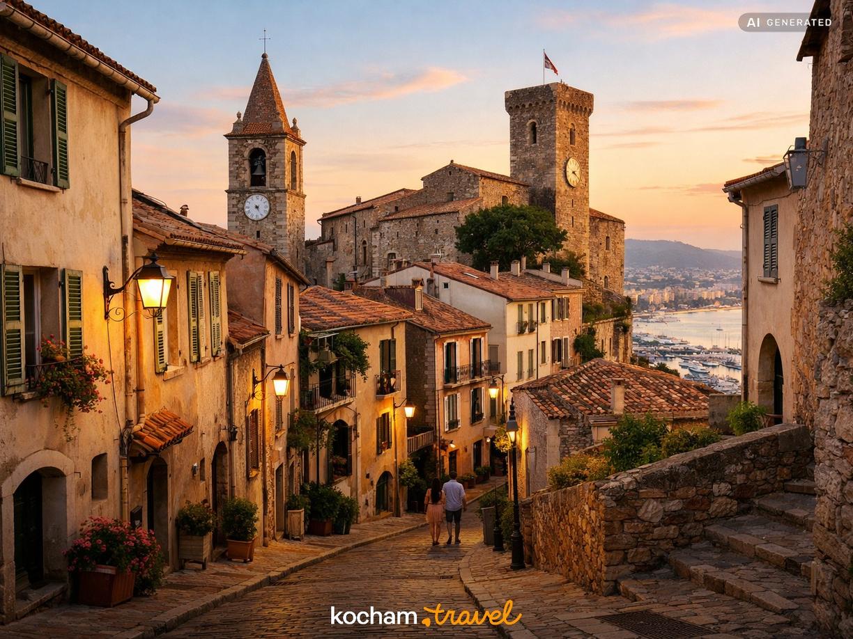 Le Suquet i historyczne serce Cannes w Cannes