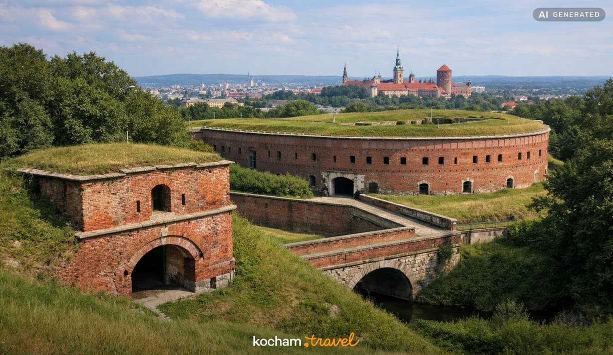 Ilustracja do tematu: Twierdza Kraków. Jakie tajemnice kryją potężne austriackie fortyfikacje otaczające miasto?