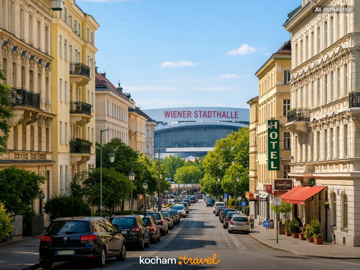 Gdzie spać? Noclegi blisko Wiener Stadthalle w Wiedeń