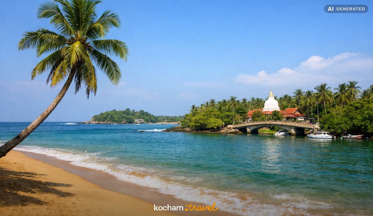 Ilustracja do tematu: Gotowy plan zwiedzania: Bentota, Sri Lanka - 3 dni