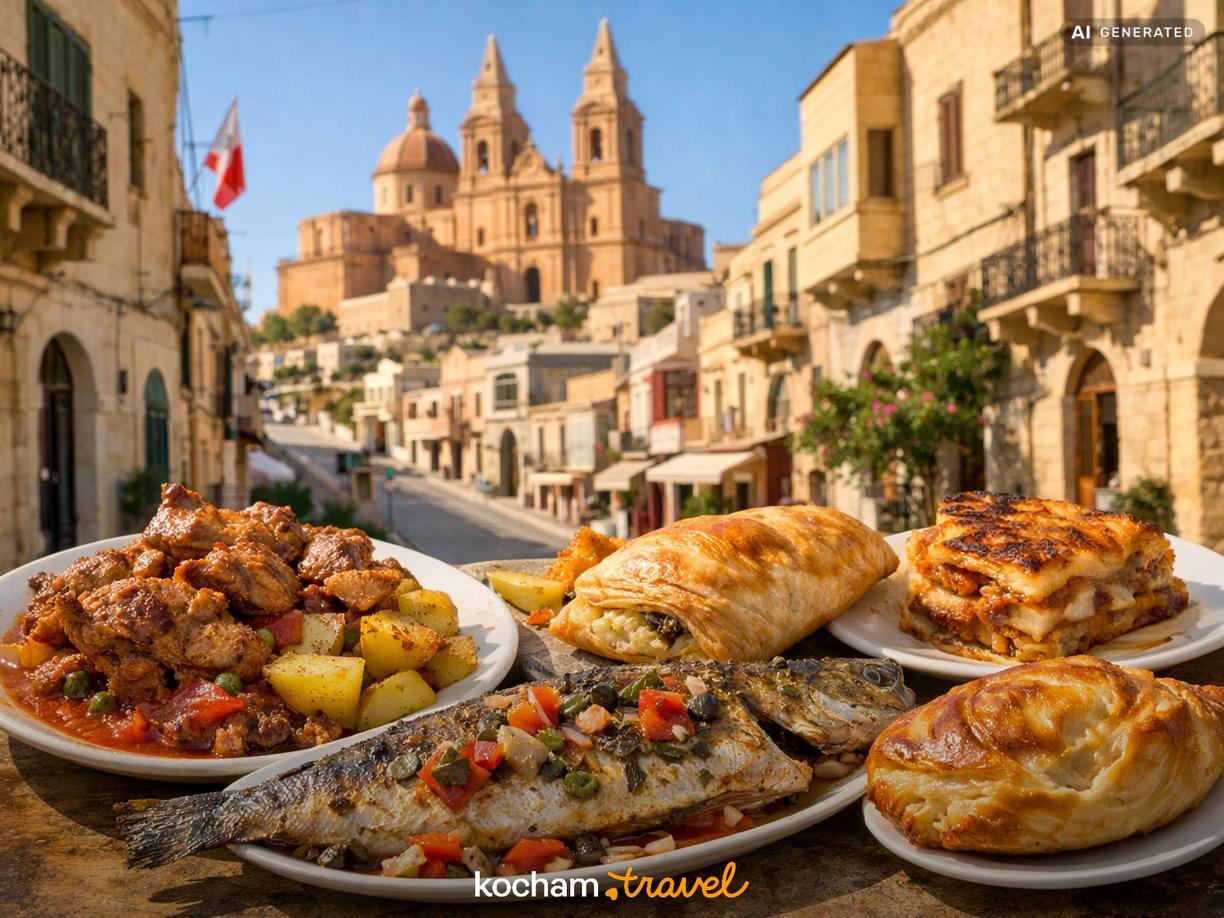 Tradycyjne dania maltańskie w sercu Mellieħa w Mellieħa