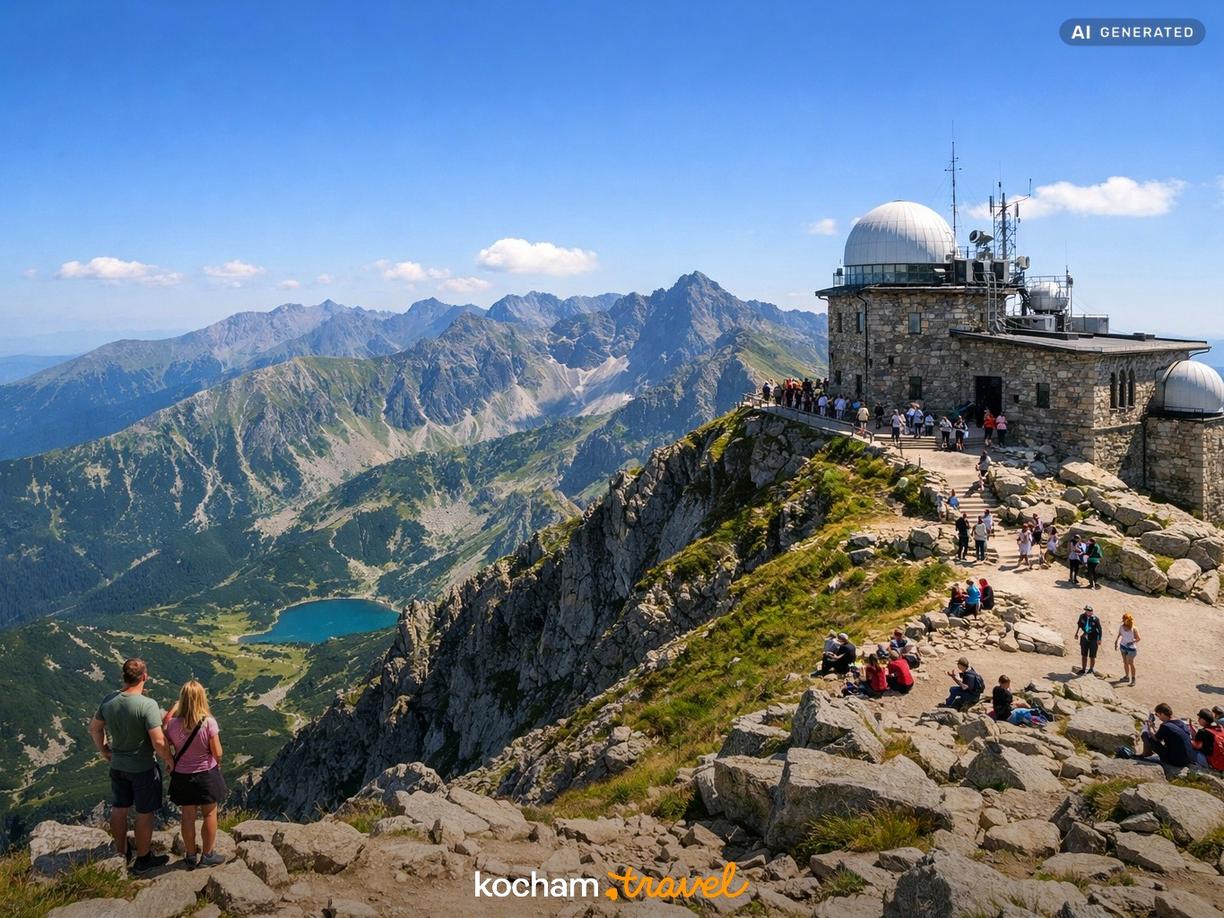 Co robić na szczycie Kasprowego Wierchu? w Zakopane